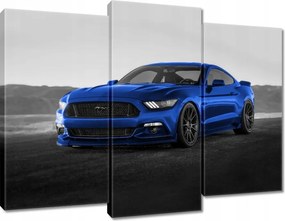 Vászonkép 90x70 Kék Ford Mustang
