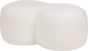 Bézs buklé puff Umbo – noo.ma