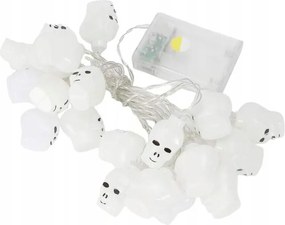 Világító girland (lánc) Ciao koponya 50 led