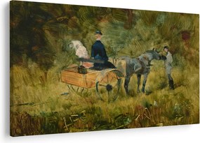 Kép - Henri de Toulouse-Lautrec, The Trap, reprodukciók (90x60 cm)