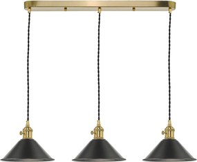 Dar lighting modern függeszték hadano ón sárgaréz darhad3640-02