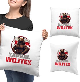 Wojtek tizedes Hazafias Párna Mackó Lengyel