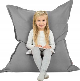 Plüss fekvőpárna XL-es párna Világosszürke