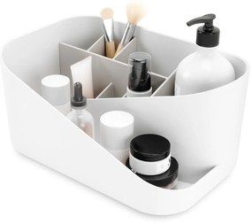 Fehér műanyag fürdőszobai rendszerező kozmetikumokhoz Glam – Umbra