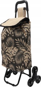 Gurulós Bevásárlókocsi Juta Táska 33L Praktikus 2 Rekeszes