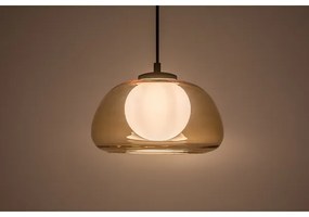 Rabalux 72273 - Csillár zsinóron ELOWEN 1xG9/5W/230V barna/füstös