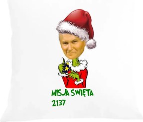 Párna párnahuzat Papaj János Pál 2 pápa JP2 2137 Karácsony