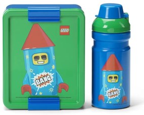 Gyerek uzsonnás doboz palackkal Rocket – LEGO®