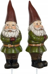 Dekoráció Karácsonyi Dekoráció Virágcseréphez Törpe manó 2 db