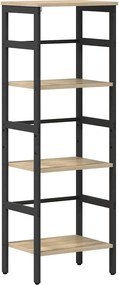 vidaXL Könyvespolc Sonoma tölgy 40 x 29,5 x 115 cm Faanyag