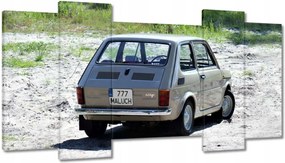 Képek 120x65 Kisautó Fiat 126p Kisautó