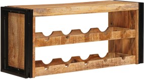 vidaXL Borágas Barna 100 x 45 x 33 cm Tömör Durva Mangófában
