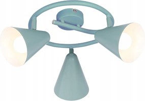 Lámpa spirál szürke matt 3xE14 Amor Candellux