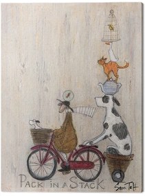 Vászonkép Sam Toft - Pack in a Stack