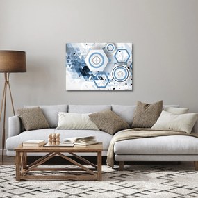 Kép - Geometriai absztrakció (70x50 cm)