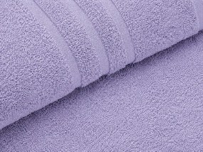 Fürdőlepedő CLASSIC COLOR 70 x 140 cm levendula, 100% pamut