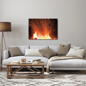 A tűz képe (70x50 cm)