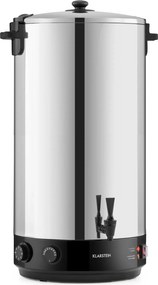 Klarstein KonfiStar 60, befőzőautomata, italadagoló, 60 l, 2500 W, 100 °C, 120 perc, rozsdamentes acél