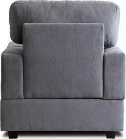 Pihenőfotel szürke színben NEO