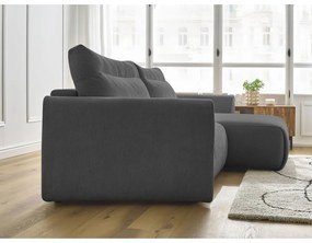 Szürke sarokkanapé Aden – Bobochic Paris