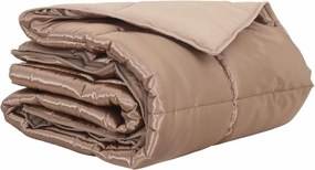vidaXL Nyári Takarmány Arany 200 x 135 cm Satin és Mikroszálas