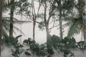 Kép - dzsungel a reggeli ködben (90x60 cm)