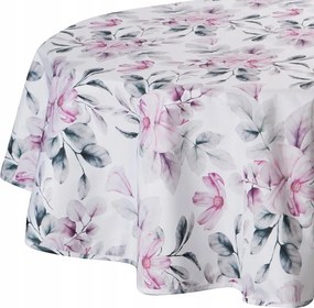 Abrosz dekoratív vízálló kerek Garden 150x150 Eurofirany fehér