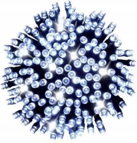 Karácsonyfa Fényfüzér Kültéri Beltéri 100 Led Hideg Fehér Erős