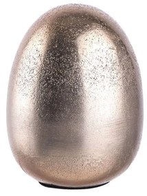 EASTER fém dekor tojás, arany Ø 6cm