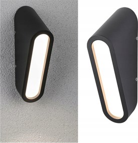 Paulmann Cliff Led kültéri fali lámpa IP44 9.5W 3000K antracit 64x1