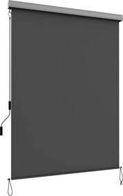 Függőleges napellenző vízálló 1,4 m x 2,5 m, szürke