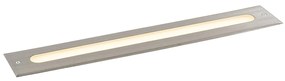 Modern talajszpot acél 50 cm LED-del IP65 - Eline