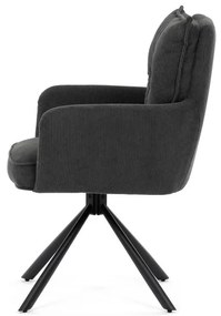 Szürke Kordbársony Étkezőszék. HC-X1128 GREY2