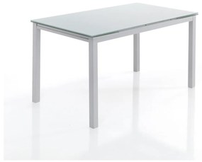 Bővíthető étkezőasztal üveg asztallappal 80x140 cm New Daily – Tomasucci
