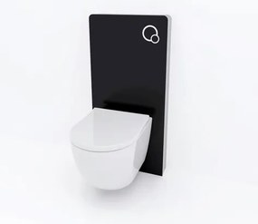 Fali WC szett SAT Fusion előtétfalas szereléshez SIKOSGFUSTORBL
