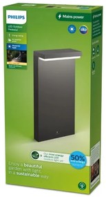 Philips - LED Kültéri lámpa BUSTAN LED/3,8W/230V 40 cm IP44