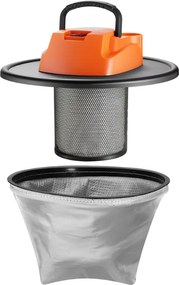 BENEDIKT hamuporszívó, 1200 W, 18 kPa, fekete/narancssárga Monzana