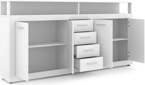 XXL/LUNA KOMODA 4D4S DĄB SONOMA/DĄB SONOMA