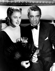 Művészeti fotózás Ingrid Bergman And Cary Grant, (30 x 40 cm)
