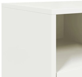 fehér acél TV-szekrény 100,5x39x60,5 cm
