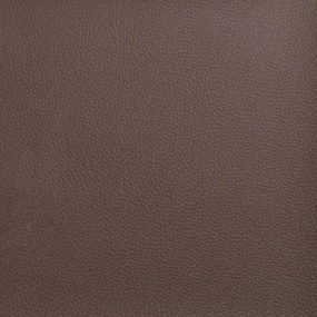 barna műbőr ágykeret Dover 180 x 200 cm