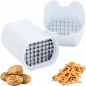 Sültkrumpli szeletelő Burgonya szeletelő gép Zöldség Házi sültkrumpli