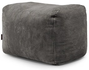 Mustársárga kordbársony babzsákfotel Plus 70 Lounge – SLOWDOWN