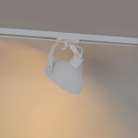 Ipari sín spotlámpa fehér ezüst belsővel - Magnax