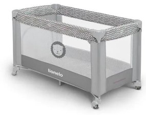 Lionelo - Utazó kiságy STEFI szürke