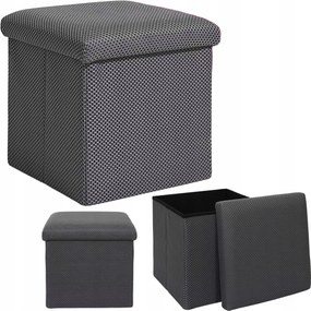 Urban Box tároló puff szürke nappali ülőfelület tárolórekesszel