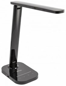 Lámpa Asztali GALE 8W, 550lm, AC220-240V, 5-CCT, 10 fokozatú fényerő, PF>0,5,RA>80, fekete