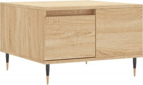 vidaXL sonoma tölgy színű szerelt fa dohányzóasztal 55 x 55 x 36,5 cm