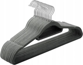 Maxi velúr akasztó szett 50 db-os grafit