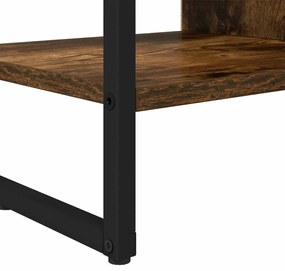 Oldalsó szekrény Füstös tölgy 96.5 x 30 x 75 cm Faanyag